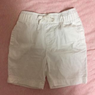 プチバトー(PETIT BATEAU)の※値下げ※ petitbateau プチバトー ショートパンツ 白 24m(パンツ/スパッツ)