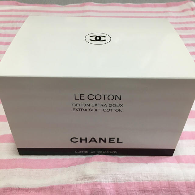 CHANEL(シャネル)の新品☆CHANEL シャネル コットン コスメ/美容のスキンケア/基礎化粧品(その他)の商品写真