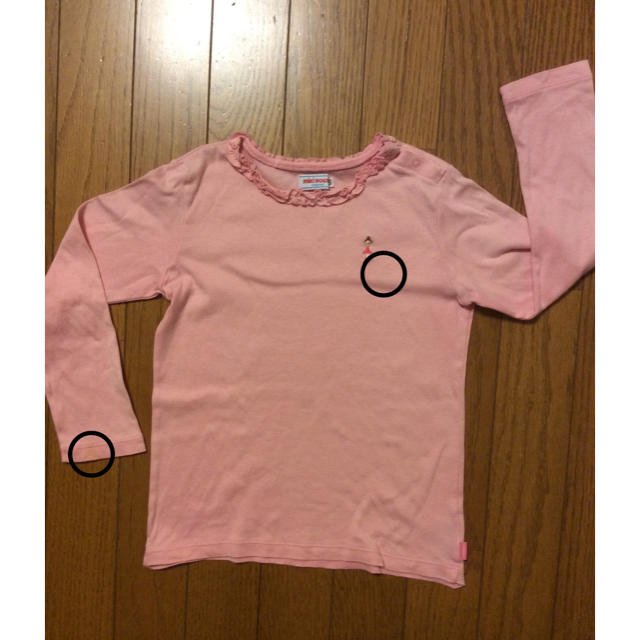 mikihouse(ミキハウス)のmikihouse 長袖Tシャツ 120㎝ キッズ/ベビー/マタニティのキッズ服女の子用(90cm~)(Tシャツ/カットソー)の商品写真