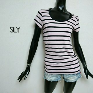 スライ(SLY)のSLY*ボーダーTシャツ(Tシャツ(半袖/袖なし))