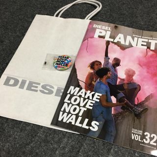 ディーゼル(DIESEL)の【HAYATO様ご予約分】DIESEL カタログ、バッチ、ショッパーズバック(ファッション)