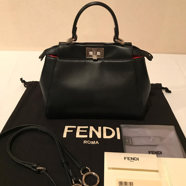 FENDI(フェンディ)のまめやん様専用 FENDI（フェンディ）ピーカブーミニ バグズアイ レディースのバッグ(ハンドバッグ)の商品写真