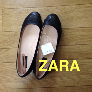 ザラ(ZARA)の新品✳︎ZARAザラフラットパンプス(ハイヒール/パンプス)