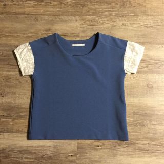 アーバンリサーチ(URBAN RESEARCH)のfuka様専用【2点セット】袖レーストップス&ストライプブラウス(カットソー(半袖/袖なし))