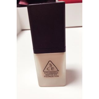 スリーシーイー(3ce)の3CE MATTE FIT FOUNDATION(ファンデーション)