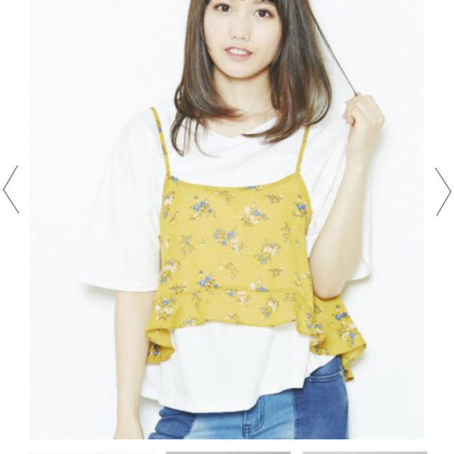 RETRO GIRL(レトロガール)の❤︎ 花柄キャミSET 長袖ver. Yuna様専用 レディースのトップス(キャミソール)の商品写真