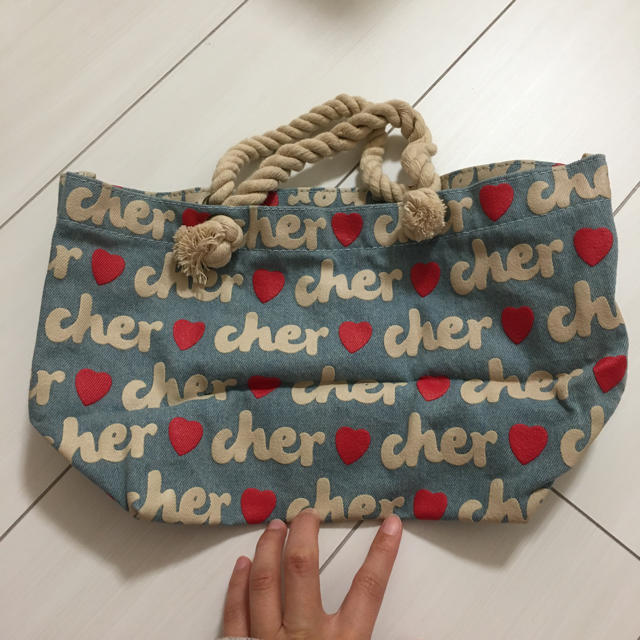 Cher(シェル)のcher トートバッグ♡ レディースのバッグ(トートバッグ)の商品写真