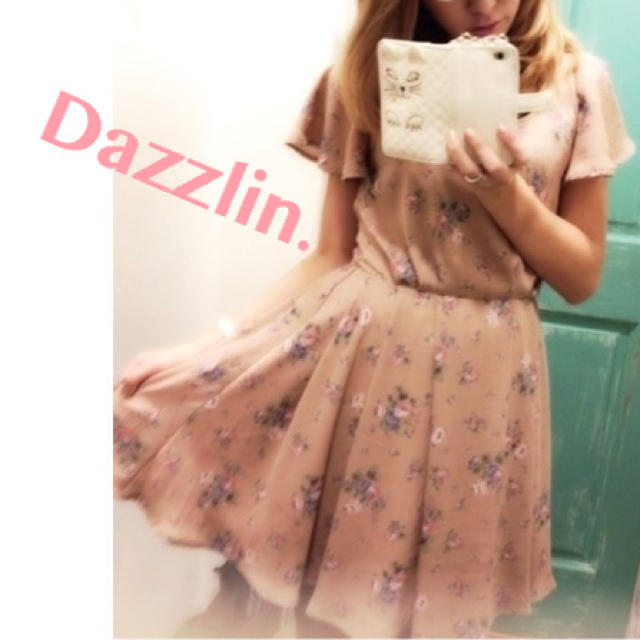 dazzlin(ダズリン)のDazzlin♡花柄OP レディースのワンピース(ミニワンピース)の商品写真