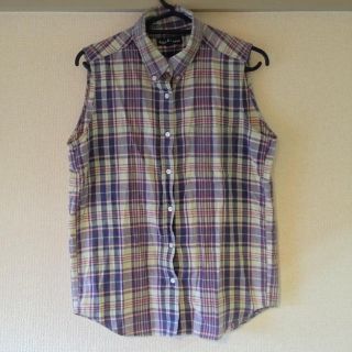 ポロラルフローレン(POLO RALPH LAUREN)のポロラルフローレン チェックシャツ 古着(シャツ/ブラウス(半袖/袖なし))