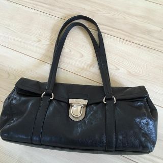 プラダ(PRADA)のPRADA レザーミニボストンバッグ(ボストンバッグ)