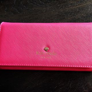 ケイトスペードニューヨーク(kate spade new york)のケイトスペード  長い財布 ピンク 新品(財布)