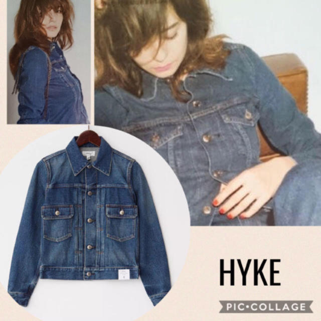 HYKE デニムジャケット type2