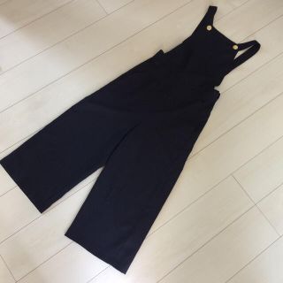 ザラ(ZARA)のワイドパンツサロペット ZARA(サロペット/オーバーオール)