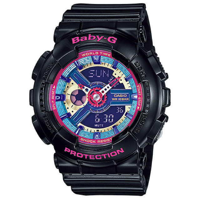 Baby-G(ベビージー)のBaby-G ブラック レディースのファッション小物(腕時計)の商品写真