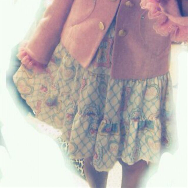 Shirley Temple(シャーリーテンプル)のシャーリーフルーツ柄スカート レディースのスカート(ひざ丈スカート)の商品写真