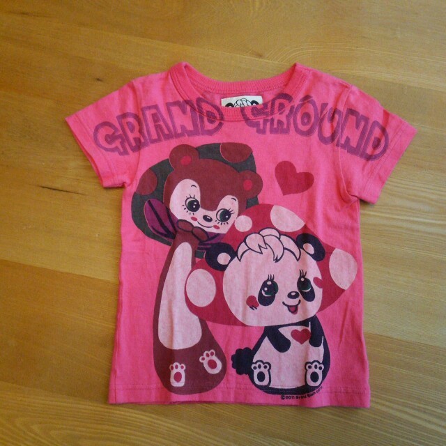 GrandGround(グラグラ)のグラグラ☆美品100 キッズ/ベビー/マタニティのキッズ服女の子用(90cm~)(Tシャツ/カットソー)の商品写真