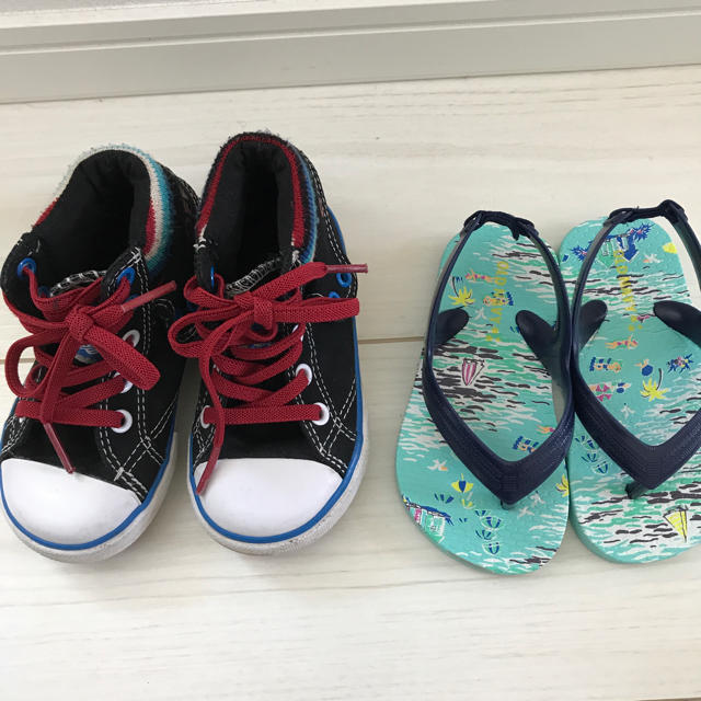 VANS(ヴァンズ)のVANS キッズシューズ &ビーチサンダル キッズ/ベビー/マタニティのベビー靴/シューズ(~14cm)(スニーカー)の商品写真