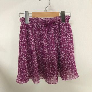 ザラキッズ(ZARA KIDS)のZARA girls 140-150 シフォンプリーツスカート(スカート)