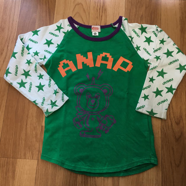 ANAP Kids(アナップキッズ)のANAP Kids ロンT 110サイズ キッズ/ベビー/マタニティのキッズ服女の子用(90cm~)(Tシャツ/カットソー)の商品写真