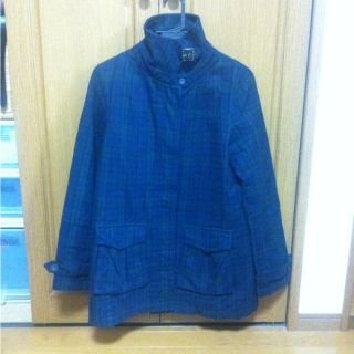 サブロクのチェックのアウター(ブルゾン)