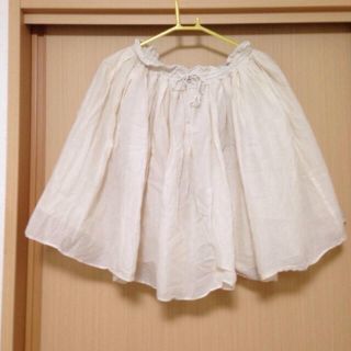 ダブルクローゼット(w closet)のwcloset シフォンスカート(ひざ丈スカート)