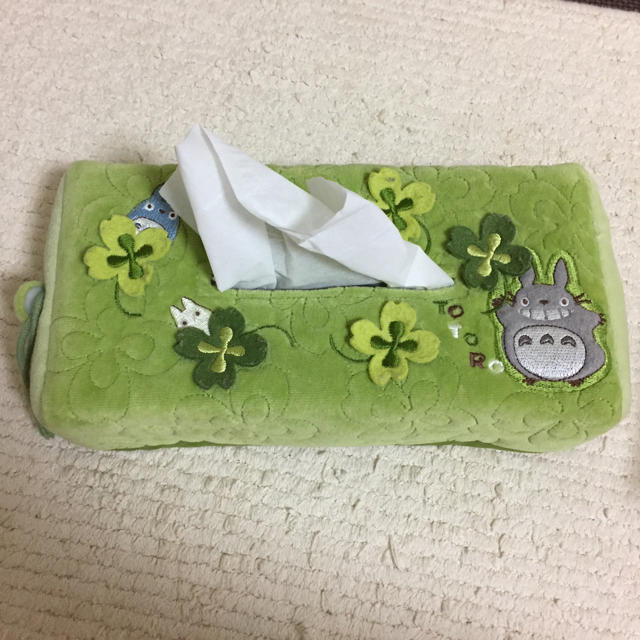 ジブリ - となりのトトロ ティッシュケースカバーの通販 by ジブリ - となりのトトロ ティッシュケースカバーの通販 by