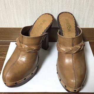 フラワー(flower)のused サボサンダル 古着 vintage(サンダル)