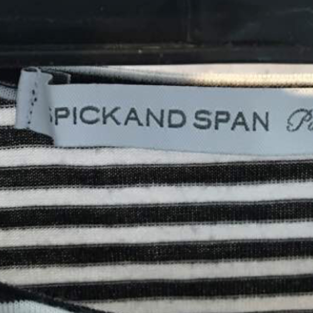 Spick & Span(スピックアンドスパン)のスピックアンドスパン ボーダーワンピース レディースのワンピース(ミニワンピース)の商品写真