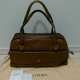 ロエベ(LOEWE)のLOEWE ヘリテージ ボストンバッグ キャメル 未使用(ボストンバッグ)