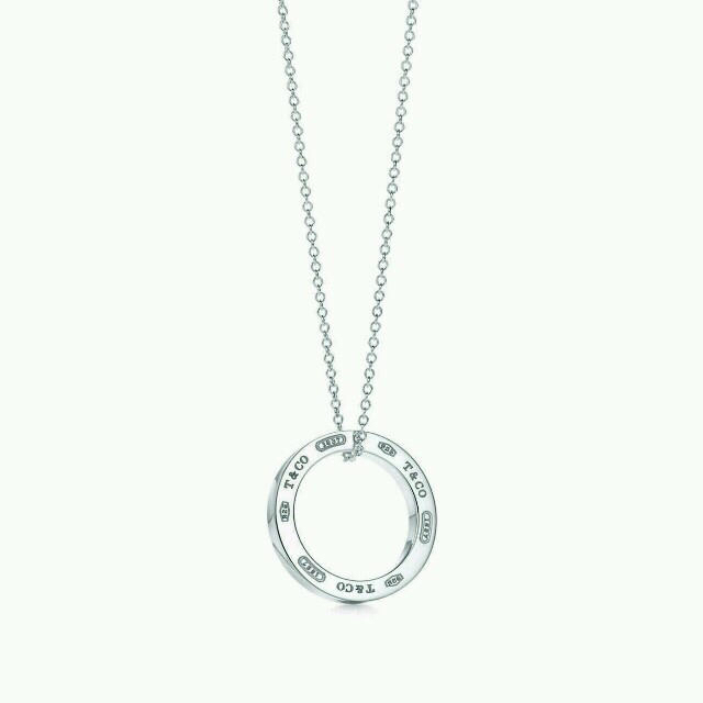 Tiffany 1837 サークル ペンダント - ネックレス