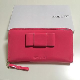 ロイヤルパーティー(ROYAL PARTY)の【新品】ROYAL PARTY エナメル 長財布(財布)