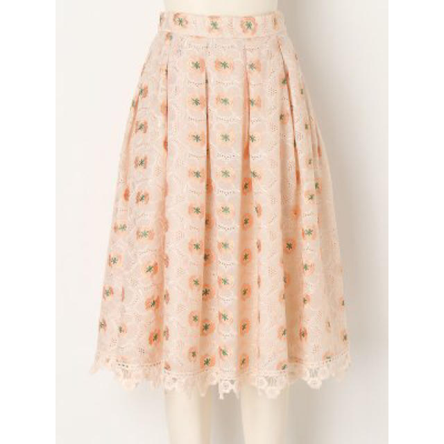 【購入意思ある方のみ】リリーブラウン お花刺繍スカート 本日限定のサムネイル