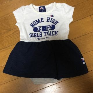 チャンピオン(Champion)のChampion ロンパース 70  女の子 ベビー キッズ (ロンパース)