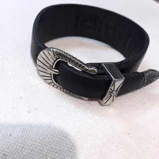 TOGA PULLA レザーメタルバックル ブレス ブレスレット バングル