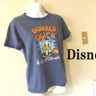 ディズニー(Disney)のDisneyディズニ　ドナルドダックTシャツ(Tシャツ(半袖/袖なし))