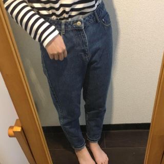 ZARA - zara マムフィットデニムパンツの通販 by ちひろ's shop ...