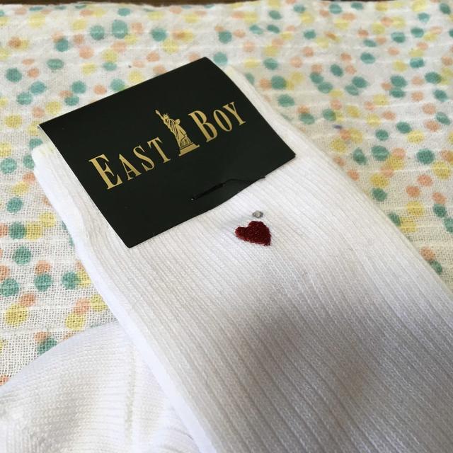 EASTBOY(イーストボーイ)の新品・未使用☆EAST BOY☆ソックス☆靴下☆ レディースのレッグウェア(ソックス)の商品写真