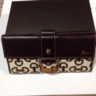 グッチ(Gucci)のGUCCI☆ビット柄長財布(財布)