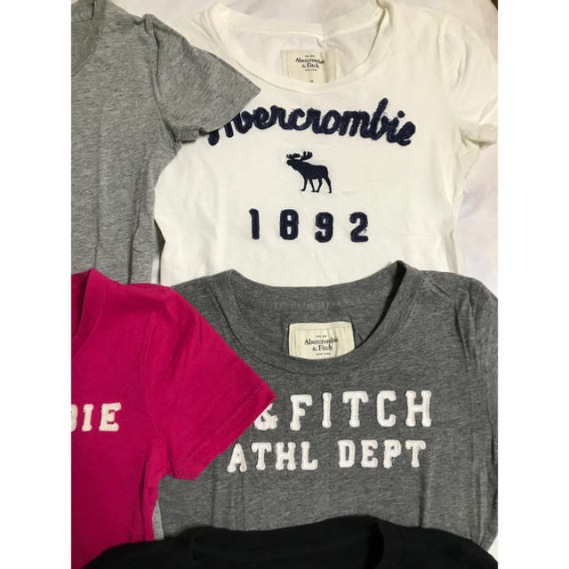 Abercrombie&Fitch(アバクロンビーアンドフィッチ)のアバクロ☆Tシャツ8枚セット☆春夏トップス レディースのトップス(Tシャツ(半袖/袖なし))の商品写真