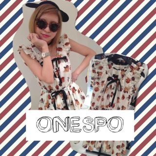 ワンスポ(one spo)のonespo エンジェルワンピース(ミニワンピース)