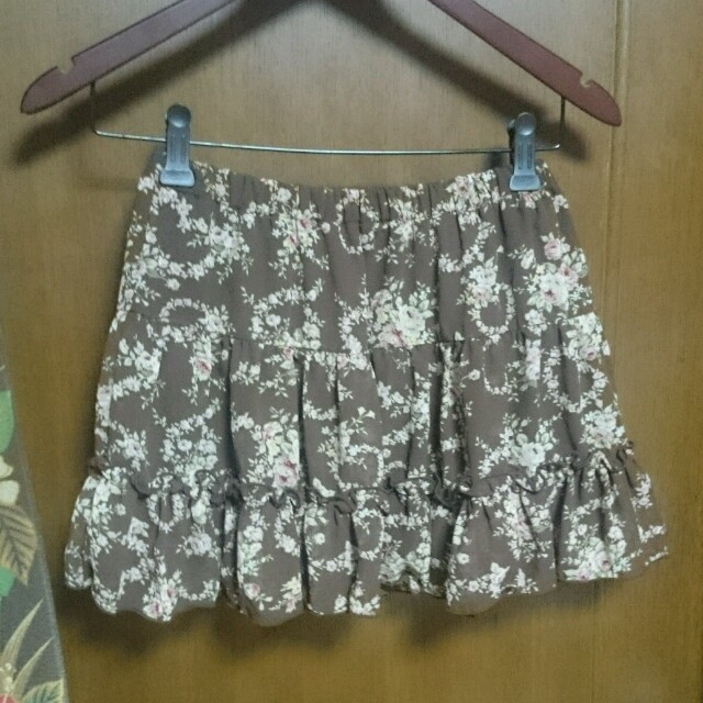 LIZ LISA(リズリサ)のLIZ LISA  シフォン 花柄 スカート レディースのスカート(ミニスカート)の商品写真