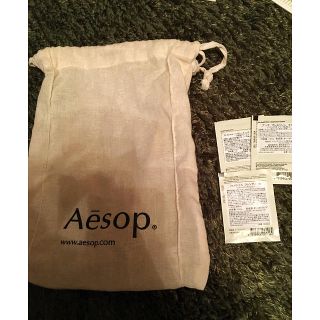 イソップ(Aesop)のAesop イソップ 巾着&サンプルセット(ショップ袋)