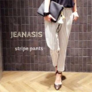 ジーナシス(JEANASIS)のJEANASIS ストライプパンツ(カジュアルパンツ)