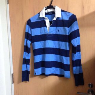 ラルフローレン(Ralph Lauren)のラルフローレン長袖ボーダーポロシャツM(ポロシャツ)