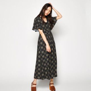 マウジー(moussy)の[ MOUSSY ] TILE DESIGN ドレス(ロングワンピース/マキシワンピース)