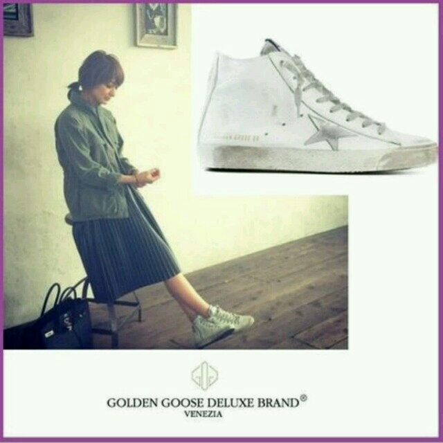 GOLDEN GOOSE FRANCY 35 富岡佳子着用  ゴールデングース