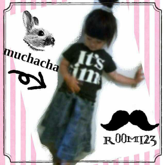 muchacha(ムチャチャ)の送込☞ムチャチャデニム☜9095100 キッズ/ベビー/マタニティのキッズ服女の子用(90cm~)(その他)の商品写真