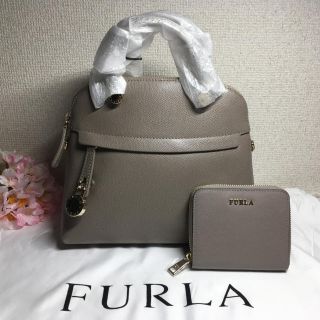 フルラ(Furla)のFURLA☆大人気 PIPER「Sサイズ」定価5.8万サッビアグレー(ショルダーバッグ)