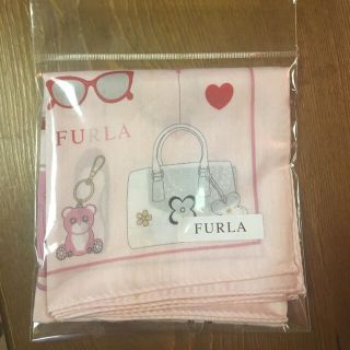 フルラ(Furla)の値下げフルラFURLA今シーズン最新ハンカチ新品未使用(ハンカチ)