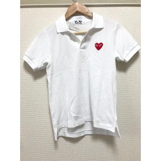 コムデギャルソン(COMME des GARCONS)のCOMME des GARCONS コムデギャルソン PLAY 白Tシャツ S(Tシャツ(半袖/袖なし))